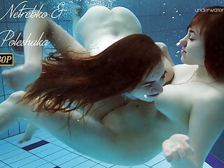 Two Dressed Beauties Underwater - Netrebko And Poleshuk free video
