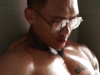Thai Muscle Tattoo Get Worship And Jerk Off free video