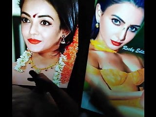 Kajal Aggarwal & Samantha Akkineni Hottest Nasty 3Some Sex free video