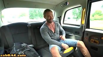 Inked European Cabbie Blows Passenger Before Backseat Sex free video