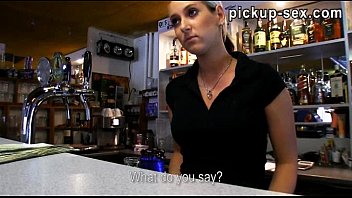 Barmaid Lenka Screwed Up With Customer For Some Money free video