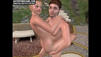 Two Sexy Big Cock 3D Studs Are Having Some Anal Sex free video