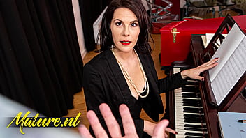 French Piano Teacher Fucked In Her Ass By Monster Cock free video