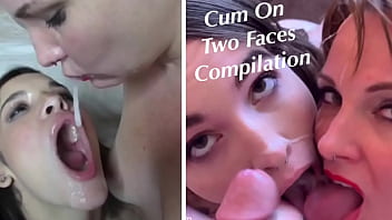Cum On Two Girls Facial Compilation: Amateurs Suck, Swap & Swallow