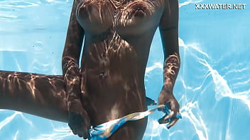 Venezuelan Beauty Skinny Dipping Adventure And Alluring Poolside Showcase free video