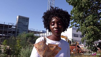 German Scout - Black Ebony Milf Zaawaadi Real Public Pickup Sex For Cash In Berlin free video