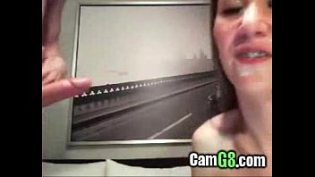 Hot Girl With Braces Ends Up Facialized - Camg8 free video