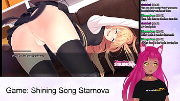 Vtuber Lewdneko Plays Shining Song Starnova Julie Route Part 3 free video