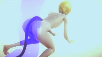 Yaoi Femboy - Sexy Blonde Catboy Having Sex - Japanese Asian Manga Anime Film Game Porn free video
