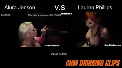 Alura Jenson V.s Lauren Phillips - Gloryhole free video