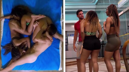 Two Sexy Brazilians Want His Dick After They See His Bank Balance free video